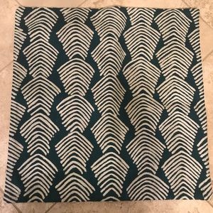 West Elm Embroidered Pillow Cover 18” Square